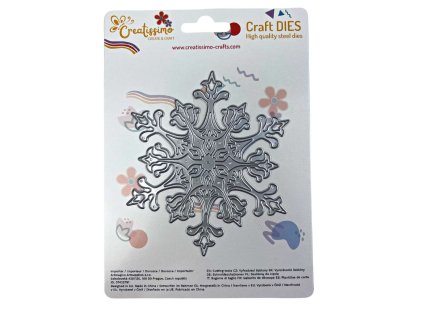 Creatissimo vyřezávací šablona vločka