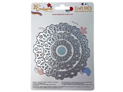 Creatissimo vyřezávací šablona brodura kulatá