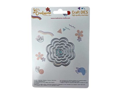 Creatissimo vyřezávací šablona květina