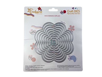 Creatissimo vyřezávací šablona květiny