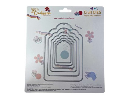 Creatissimo vyřezávací šablona set visaček