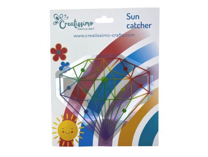 3723 creatissimo lapac slunce holograficky s motivem diamantu 13 x 12 5 cm