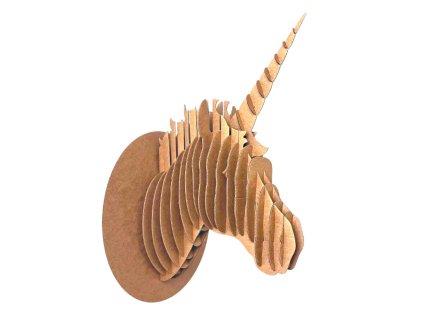 3864 creatissimo 3d dekorace jednorozec 45x26 cm