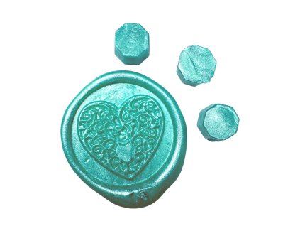 3975 creatissimo vosk pro peceteni 30 g perletove tyrkysova barva