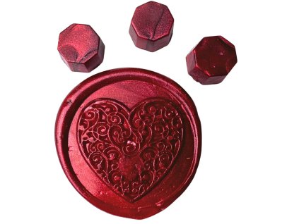 3981 creatissimo vosk pro peceteni 30 g metalicka cervena barva