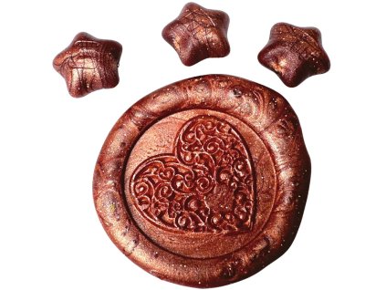 4002 creatissimo vosk pro peceteni ve tvaru hvezdicky bronz 50 g
