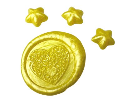 4017 creatissimo vosk pro peceteni ve tvaru hvezdicky zluta 50 g