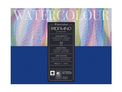 tn blok pro akvarel fabriano 300g 18x24cm cp 12 listu 19529