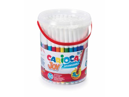 43176 CARIOCA Joy Trasparent Jar 100 pcs