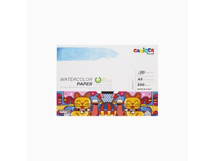 carioca plus watercolor paper a5 20 sheets