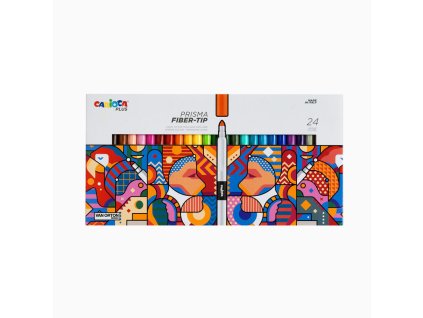 carioca plus pennarelli prisma 24 pezzi