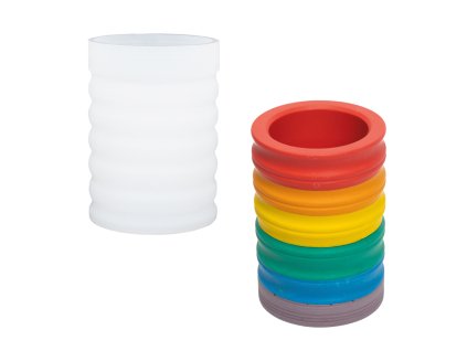 Jesmonite - silikonová forma držák na tužky 11 cm x 7,5 cm