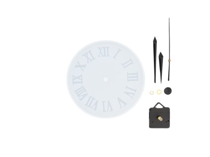 Jesmonite - silikonová forma na hodiny s průměrem 15,5 cm