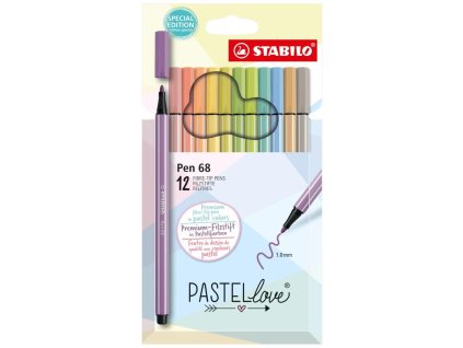 stabilo pen68 pastel