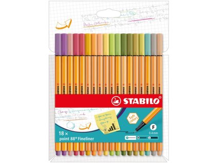 stabilo point 88 soft colors