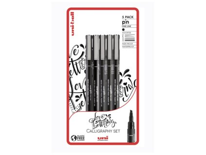 Calligraphy set Uni Pin