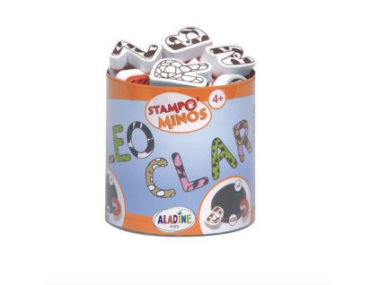 Razítka s motivy abecedy