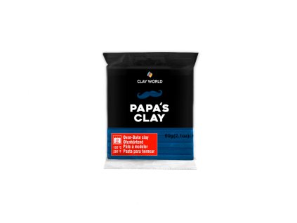 5435 papa s clay polymerova hmota 60 g navy blue