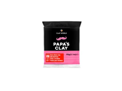 5444 papa s clay polymerova hmota 60 g pink