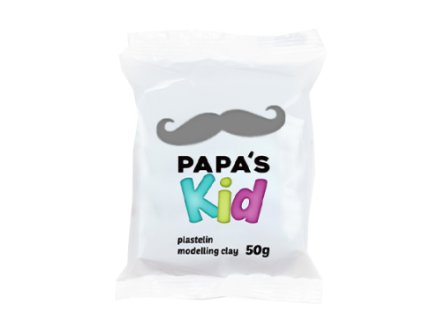 5483 papa s clay modelovaci hmota 50 g seda