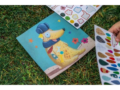 5555 djeco kreativni sada se samolepkami ozdob zviratko