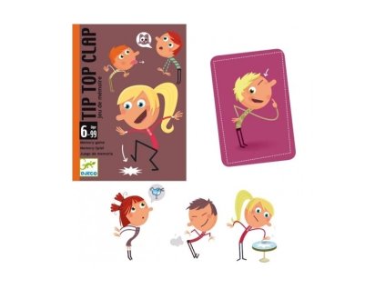 5702 legracni karetni hra djeco tip top clap