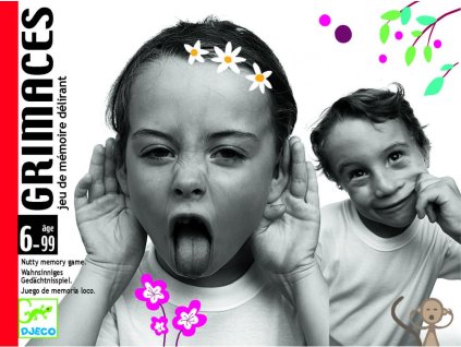 5798 djeco legracni pantomimicka karetni hra grimasy