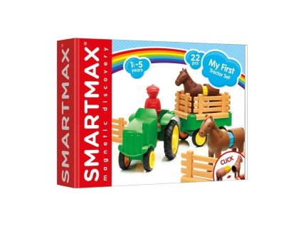 Magnetická stavebnice - Smartmax - Můj první traktůrek