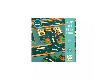 6401 djeco velke podlahove puzzle silnice