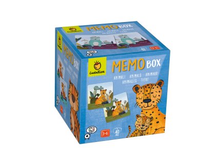 7166 ludattica pexeso roztomila zviratka memo box