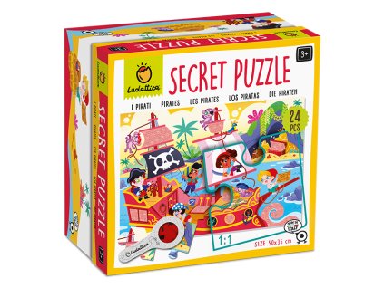 7310 ludattica secret puzzle s lupou pirati