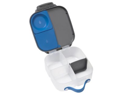 7520 b box svacinovy box stredni sedy modry