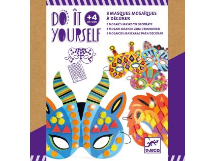 7766 djeco udelej si sam masky zvirata jungle