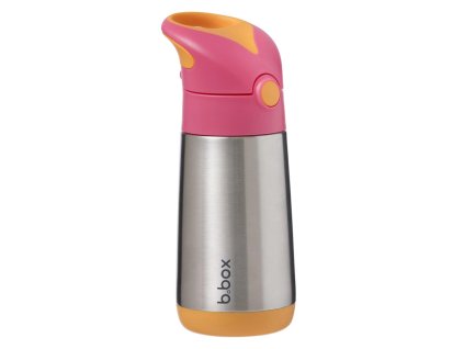 7886 b box termoska na piti s brckem 350 ml ruzova