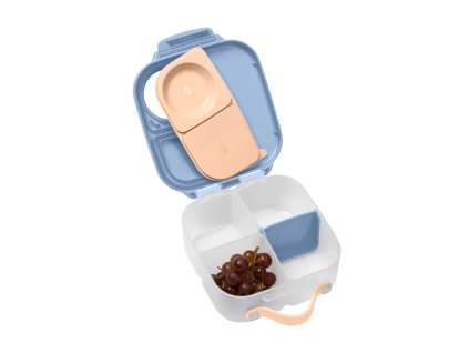 8210 b box svacinovy box stredni svetle modra broskvova