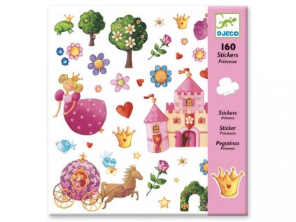 8762 djeco samolepky princezna