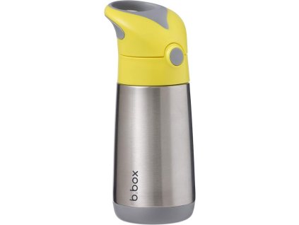 8975 b box termoska na piti s brckem 350 ml zluta