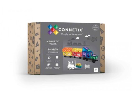 9119 connetix magneticka stavebnice 50 dilku transport pack