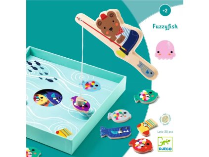 9224 djeco drevena motoricka hra rybarime