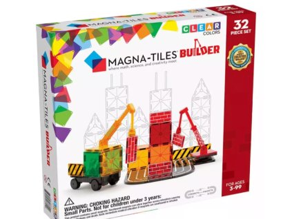 9359 magneticka stavebnice builder 32 dilu magna tiles