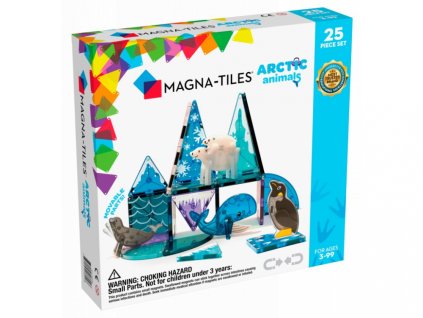 Stavebnice magna tiles - lední zvířátka