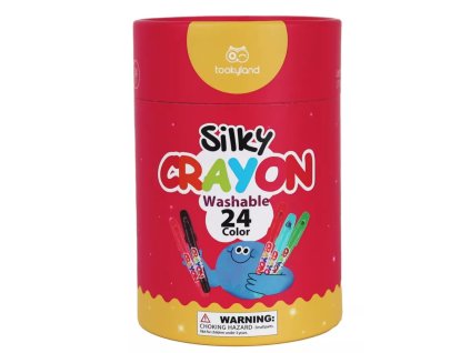 Tookyland - Jemné voskovky smývatelné 24 ks