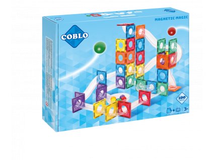 9902 coblo magneticka stavebnice kulickova draha 100 dilu classic