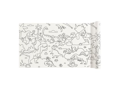 10157 mideer omalovanka v roli samolepici dinosauri 4 m