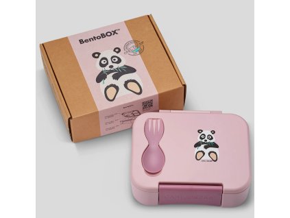 10265 carl oscar bentobox ruzovy panda