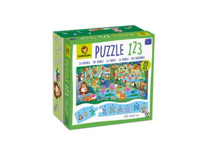 10301 ludattica puzzle 123 nauc se pocitat dzungle