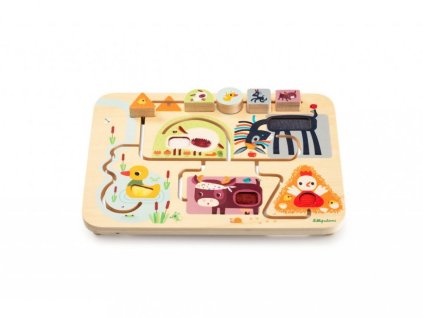 12580 4 lilliputiens smyslovy a motoricky labyrint farma