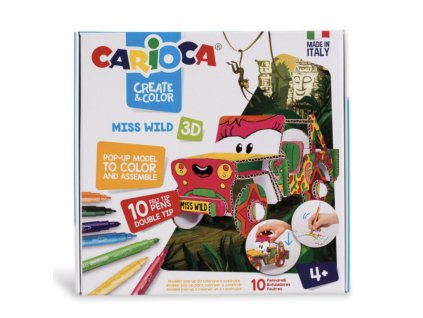 3D omalovánky Carioca