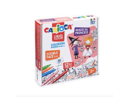 Carioca vymalovánkova puzzle