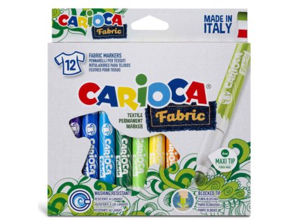Carioca Fabric Maxi Box 12ks